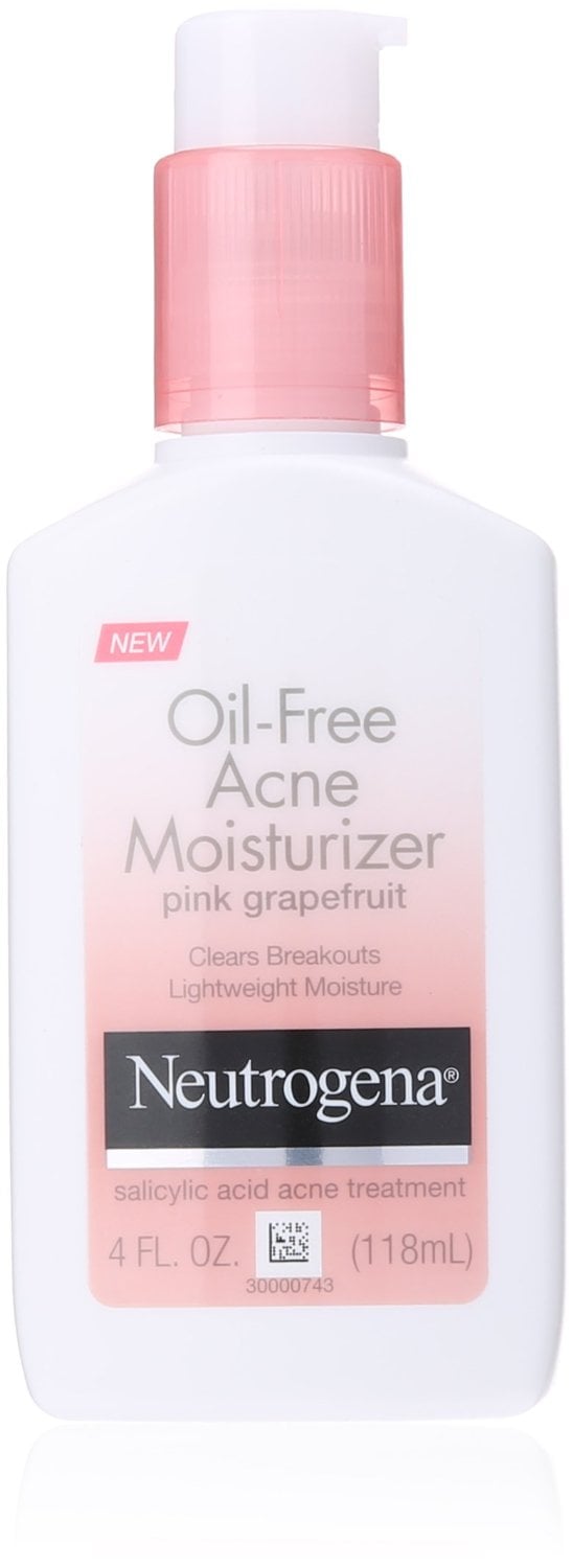 Neutrogena Oil-Free Acne Moisturizer Pink Grapefruit