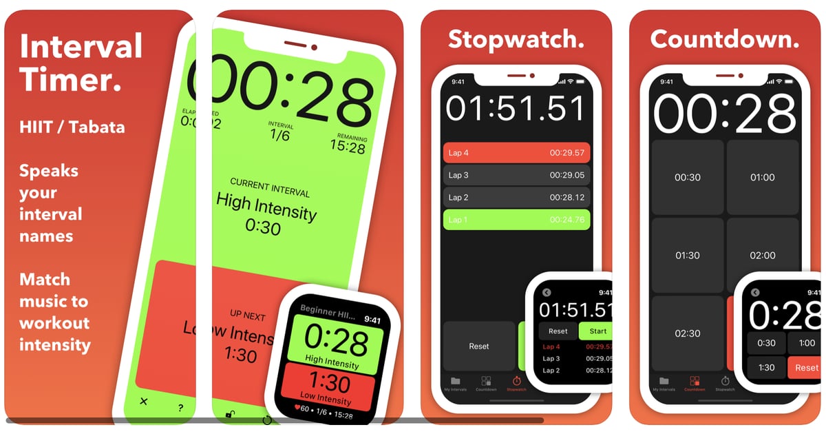 seconds pro timer app