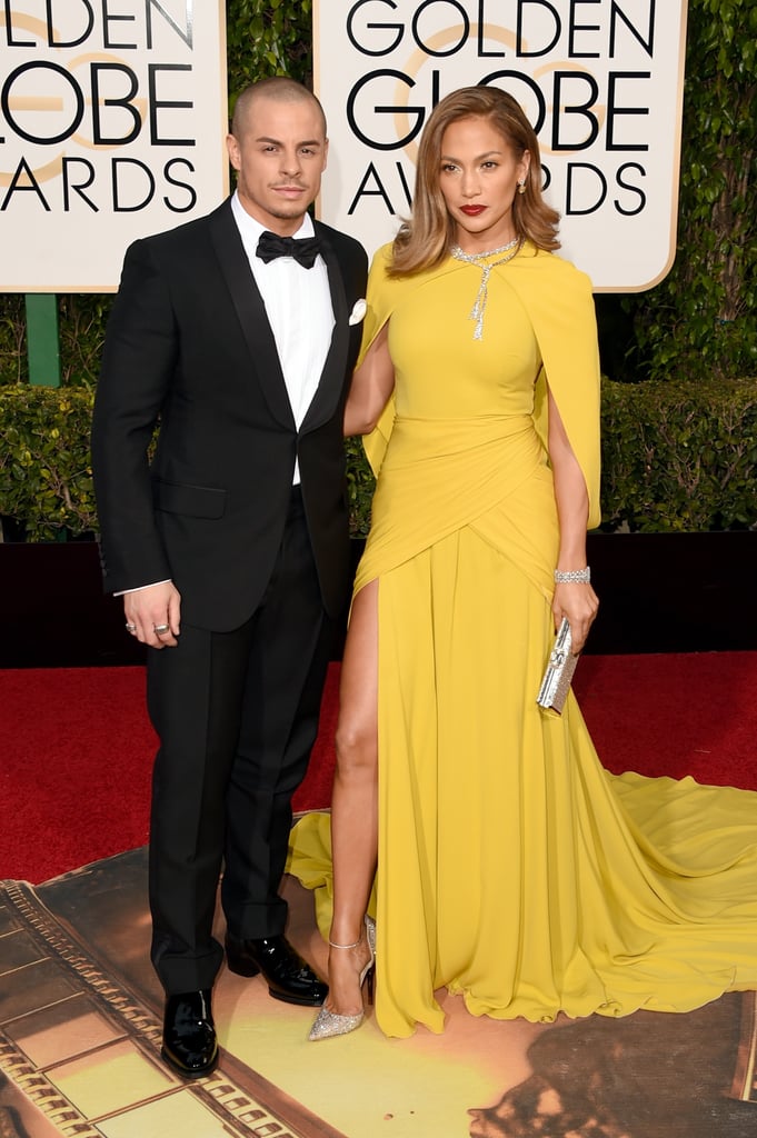 Jennifer Lopez and Casper Smart's PDA at 2016 Golden Globes