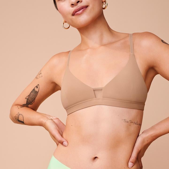 Pepper Limitless Wirefree Scoop Bra in Tuscan