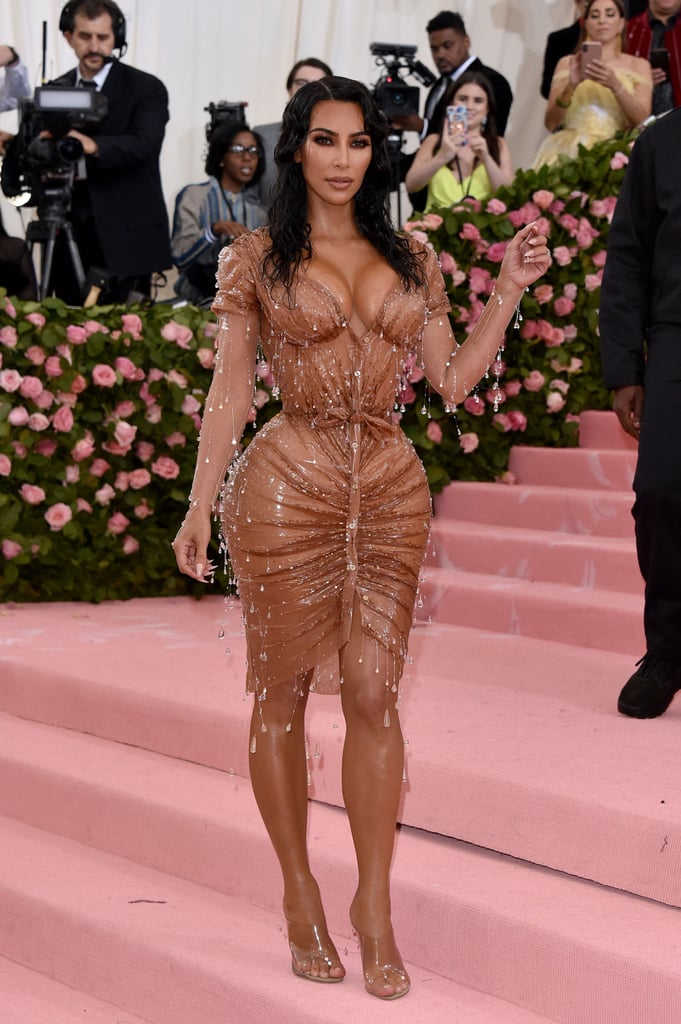 Kim Kardashian and Kanye West at the 2019 Met Gala