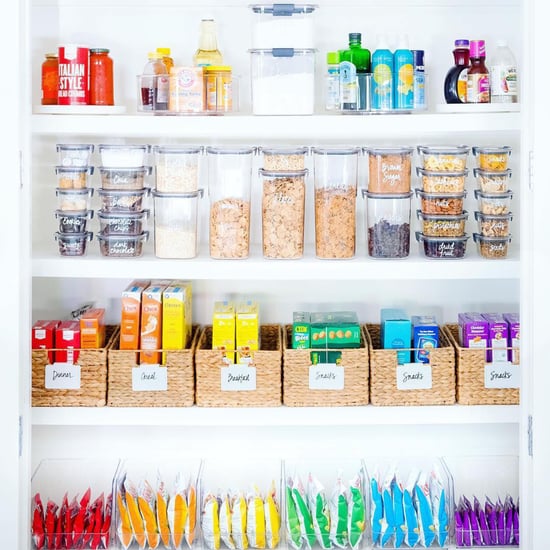 Home Organization by Rainbow Color