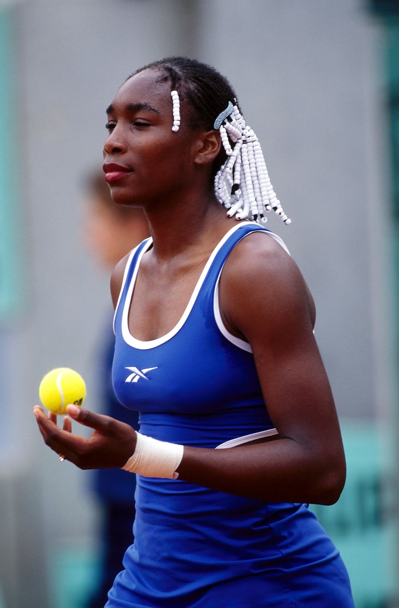 Venus Williams at the French Open in 1999