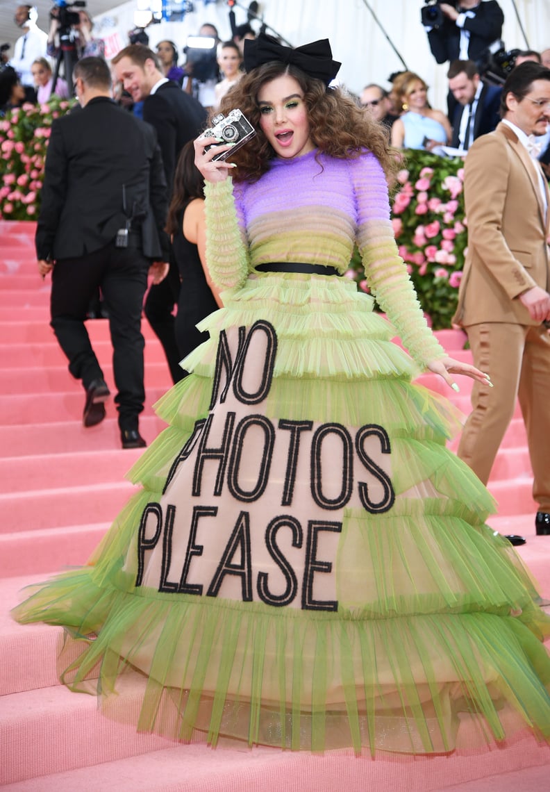 Hailee Steinfeld at the Met Gala in May