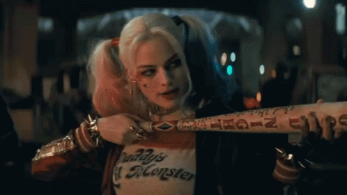 Harley Quinn and Her Loaded Bat