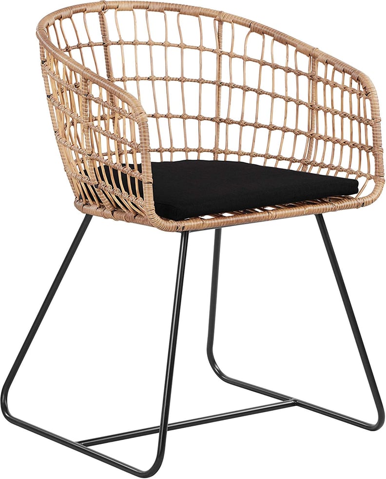A Curved Chair: Finch Rattan Lounge Dining Chair