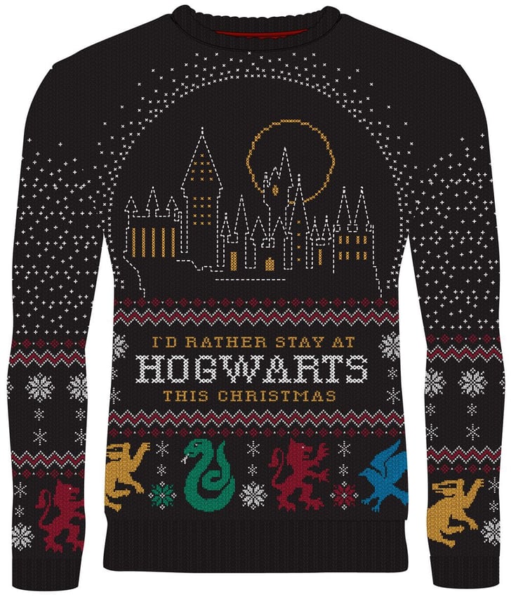 Marque  HARRY POTTERHarry Potter I'd Rather Stay At Hogwarts This Christmas Sweatshirt 