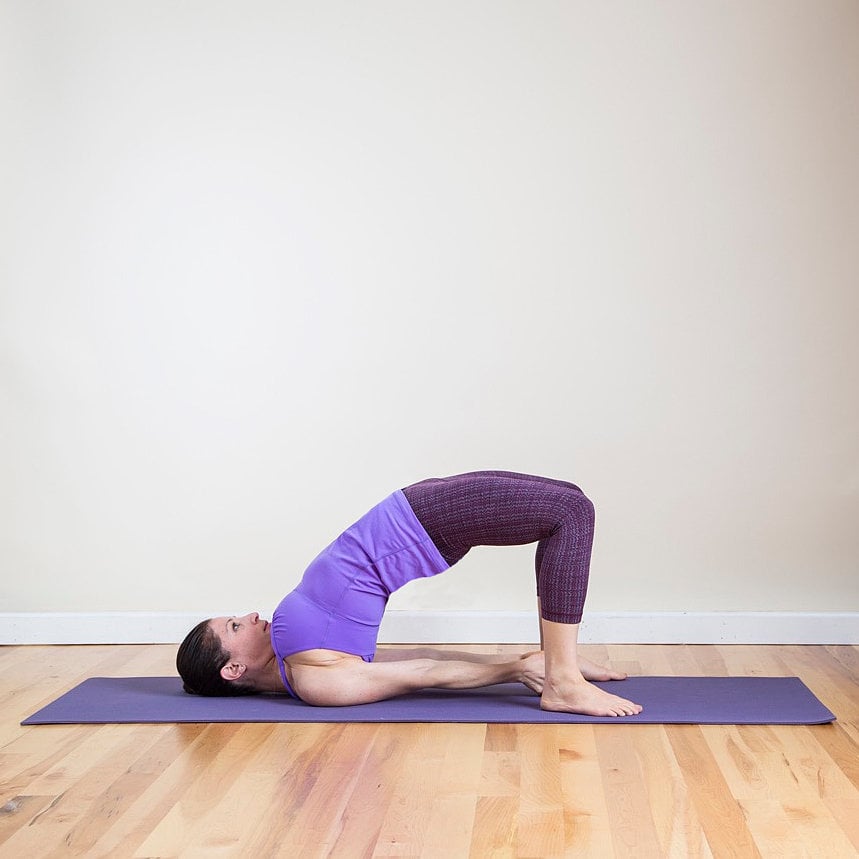 How To Do Supported Bridge Pose