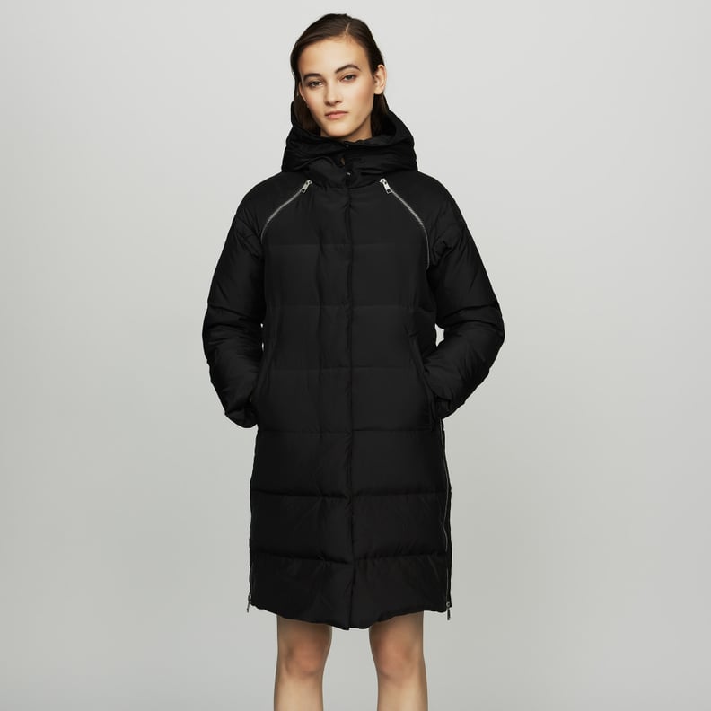 Maje Long Down Jacket