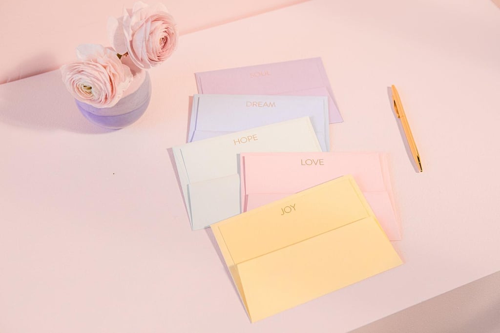 Prabal Gurung Creator Collab Hot Foil Notecards