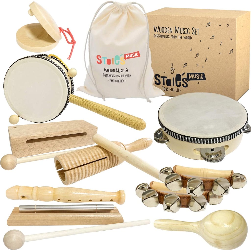 Stoie’s International Wooden Music Set for Toddlers