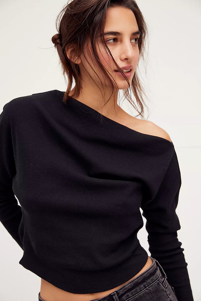 An Off-the-Shoulder Top: Free People Fuji Thermal