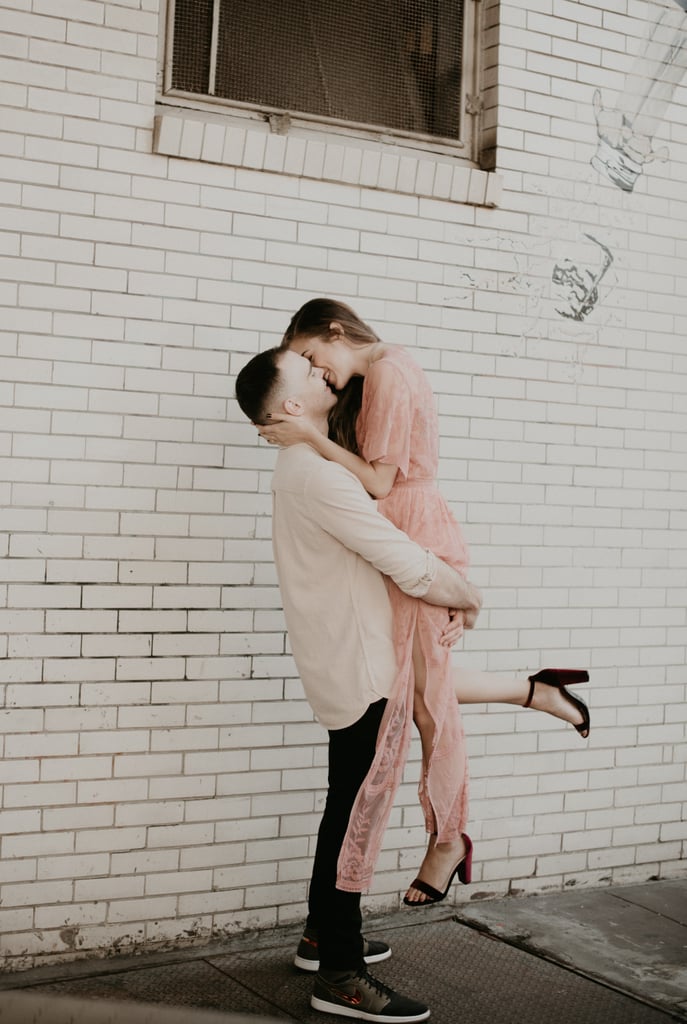 Champagne and Candy Engagement Shoot