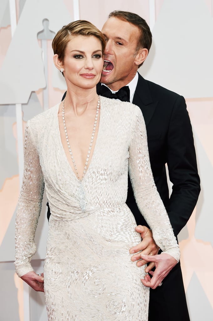 Faith Hill and Tim McGraw at the Oscars 2015
