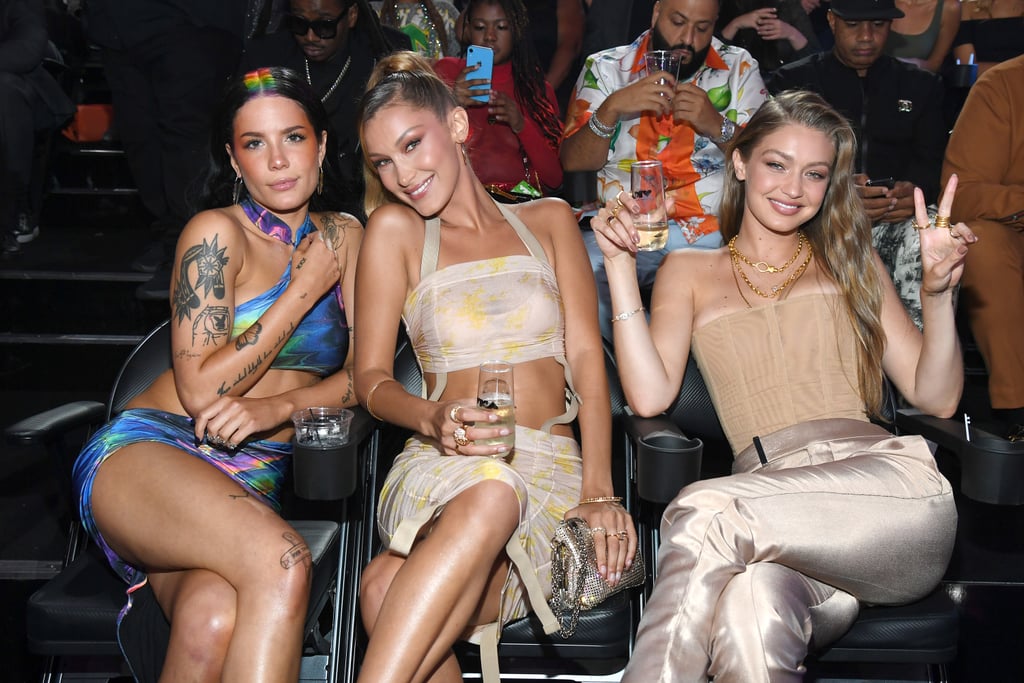 Halsey, Bella Hadid, and Gigi Hadid at the 2019 MTV VMAs