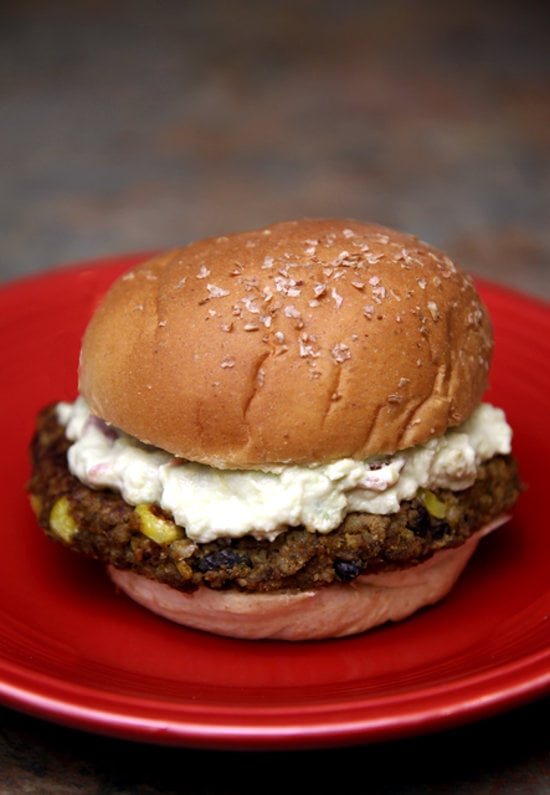 Dinner: Sweet Potato Black Bean Burger