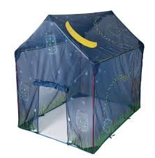 Blue Glow-in-the-Dark Firefly Play Tent