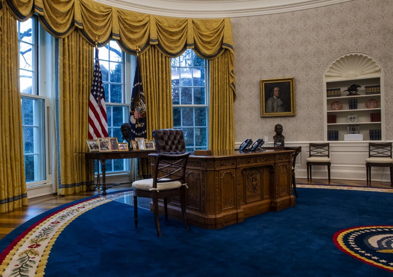 President Biden's Redesigned Oval Office