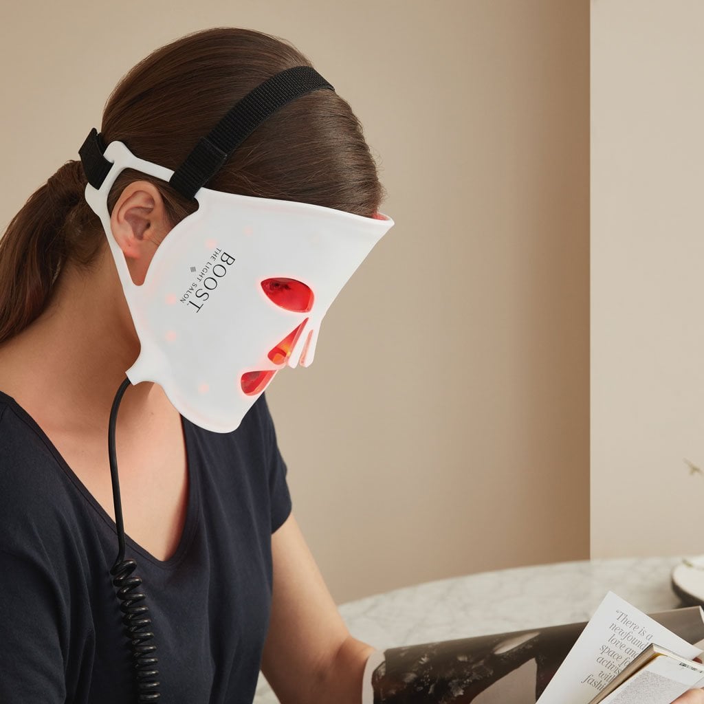 The Light Salon Boost Advanced LED Light Therapy Face Mask