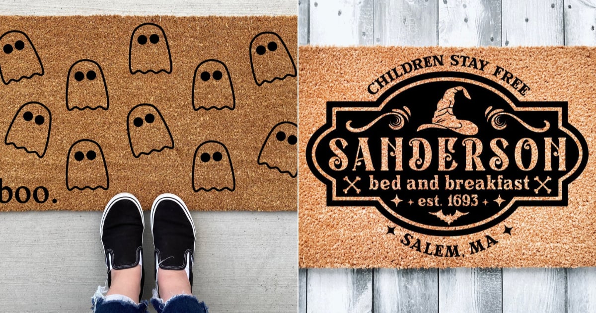 Halloween Doormats POPSUGAR Home