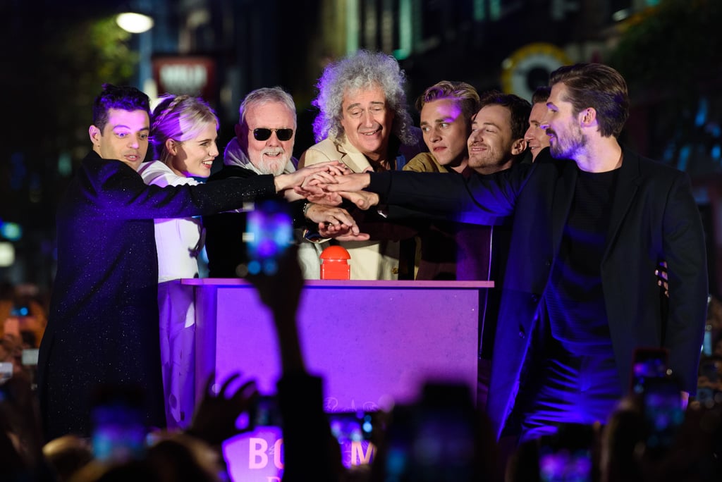 Queen Bohemian Rhapsody Lights on Carnaby Street in London