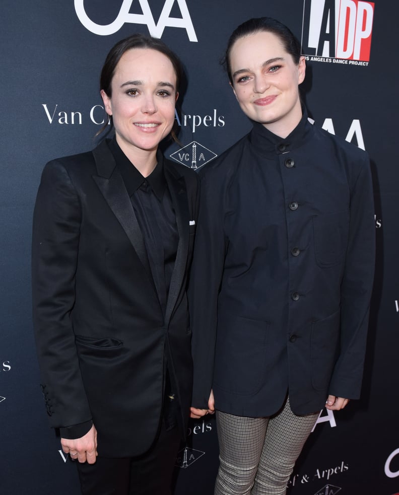 Ellen Page and Emma Portner