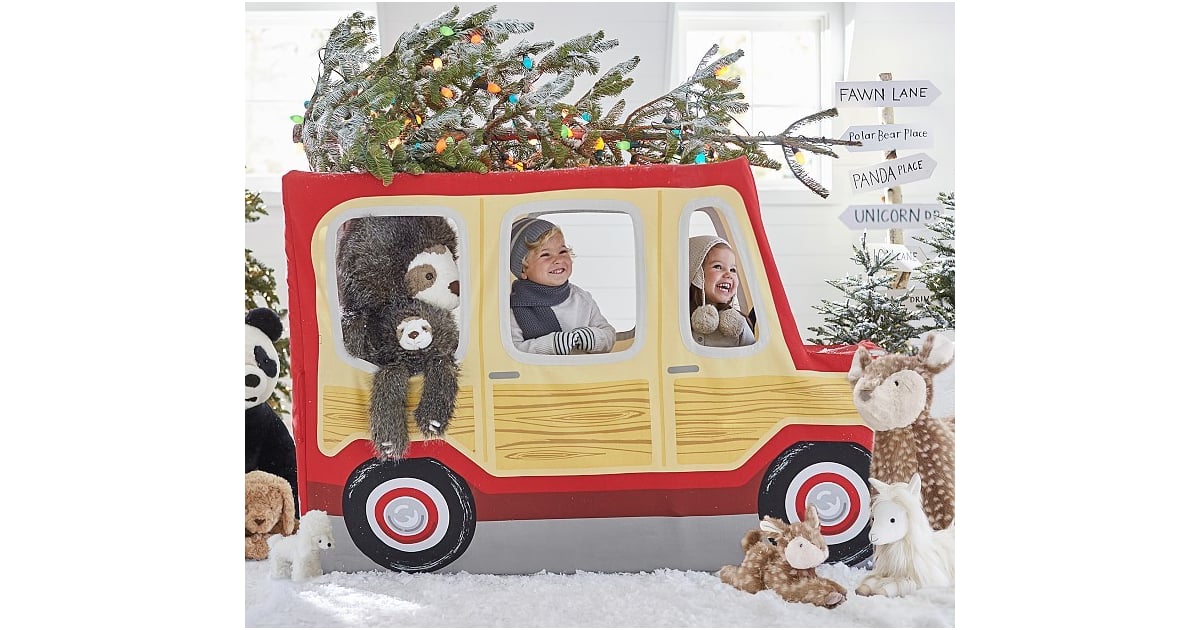 Pottery Barn Kids Woody Wagon Playhouse Pottery Barn Kids Gifts POPSUGAR Family Photo 11