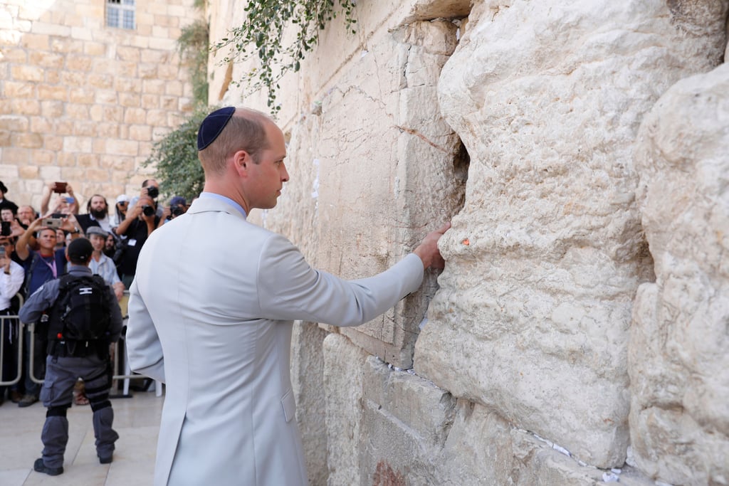 Prince William in Jerusalem June 2018