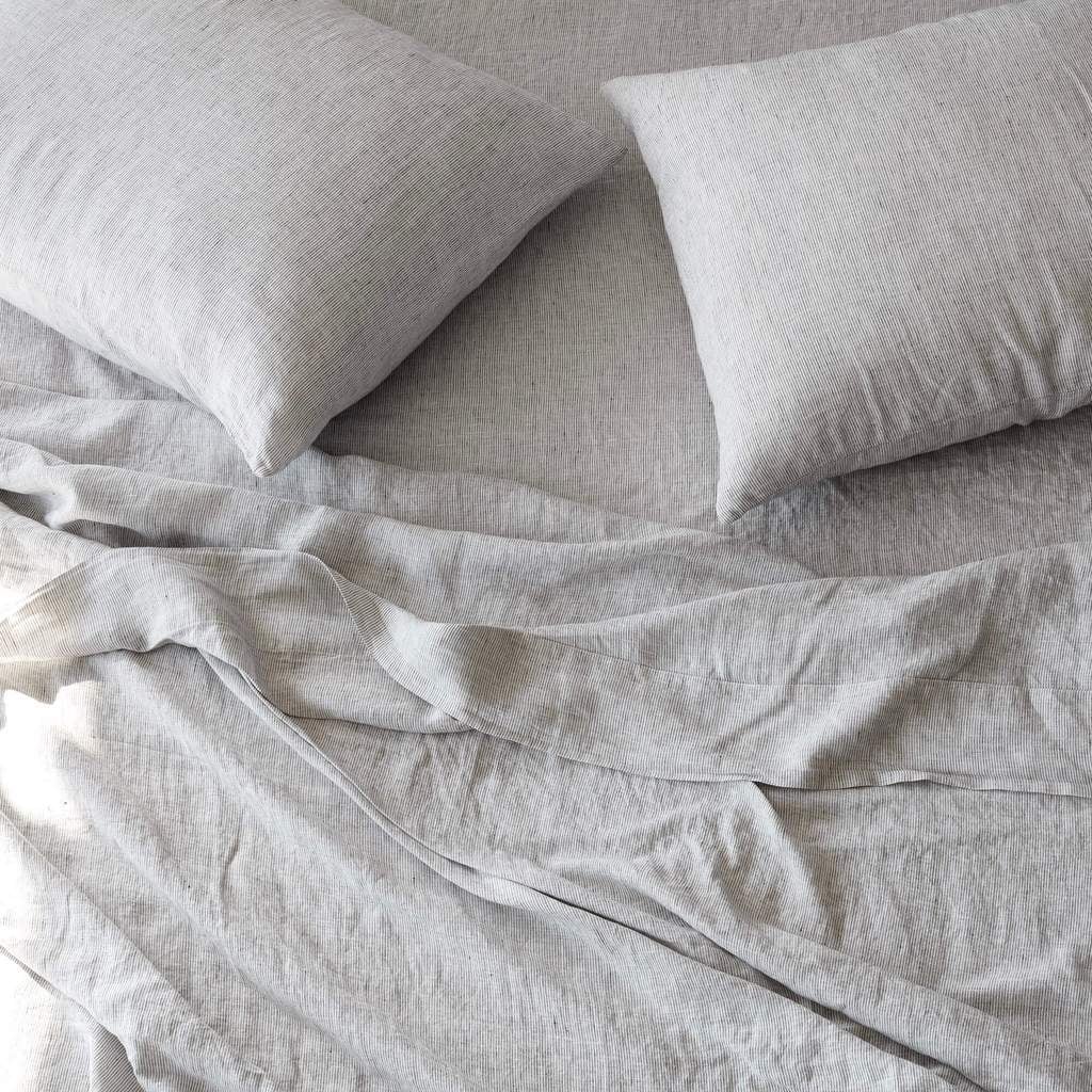 Soft Linen Sheets: The Citizenry Stonewashed Linen Sheet Set