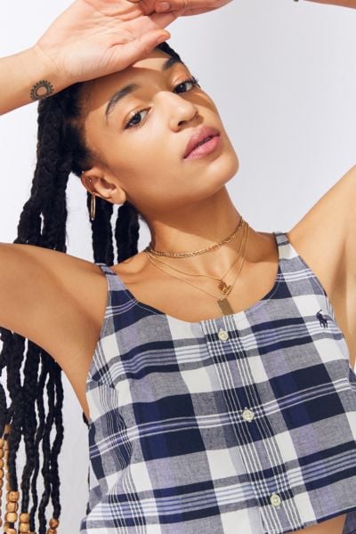 Urban Renewal Remade Shirt + Skirt Two-Piece Set