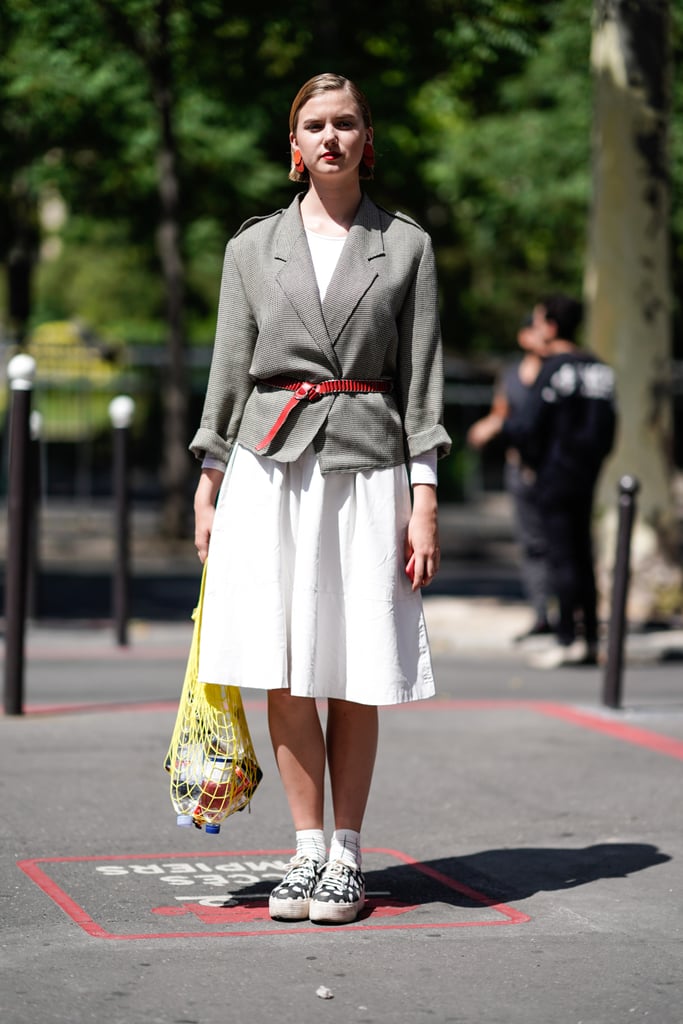 Neutral-colored bags seem to be popular, but if you want to stand out, a yellow design is a good way to make that happen.