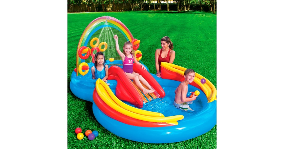 rainbow ring inflatable play center