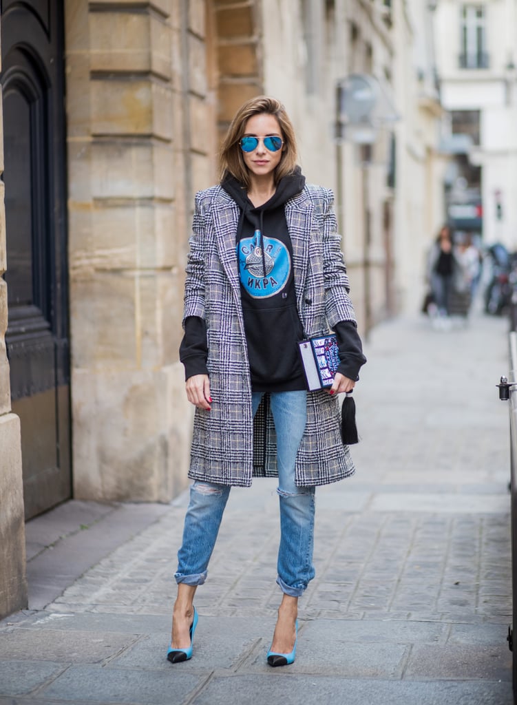 Push Up the Sleeves and Wear Yours Over a Hoodie