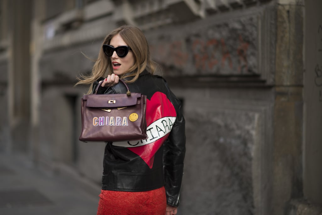 MFW Day One | Best Street Style Bags and Shoes at Fashion Week Fall ...