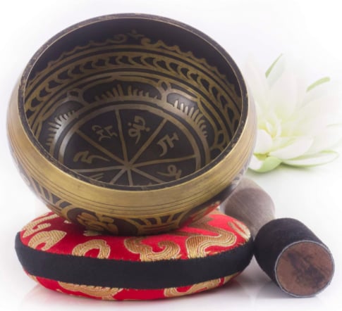 Silent Mind Tibetan Singing Bowl Set
