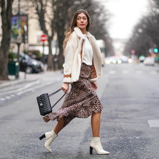 Animal Print Midi Skirts