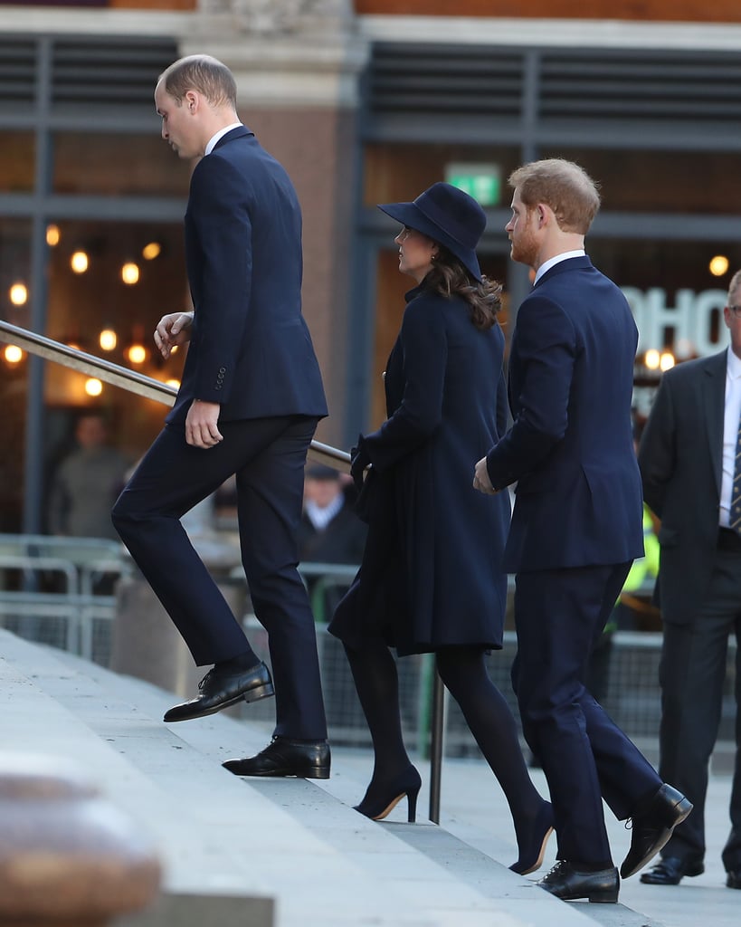 British Royals Grenfell Tower Memorial Service