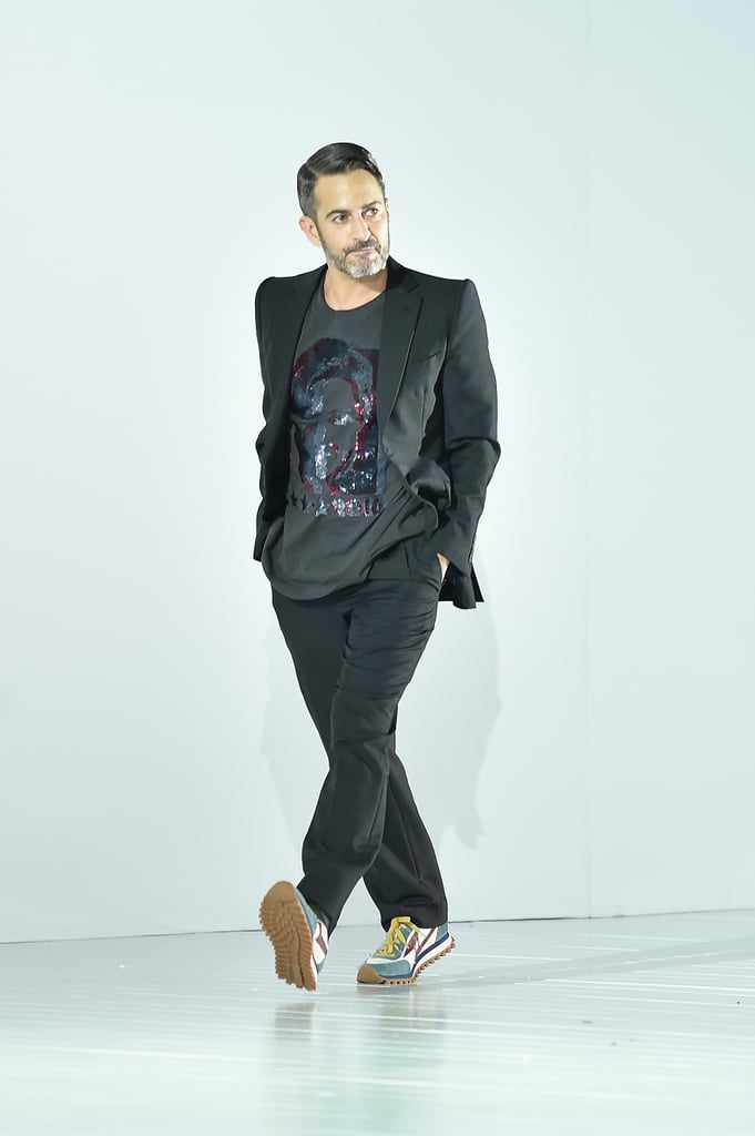 Marc Jacobs wore his own shirt to take a bow.