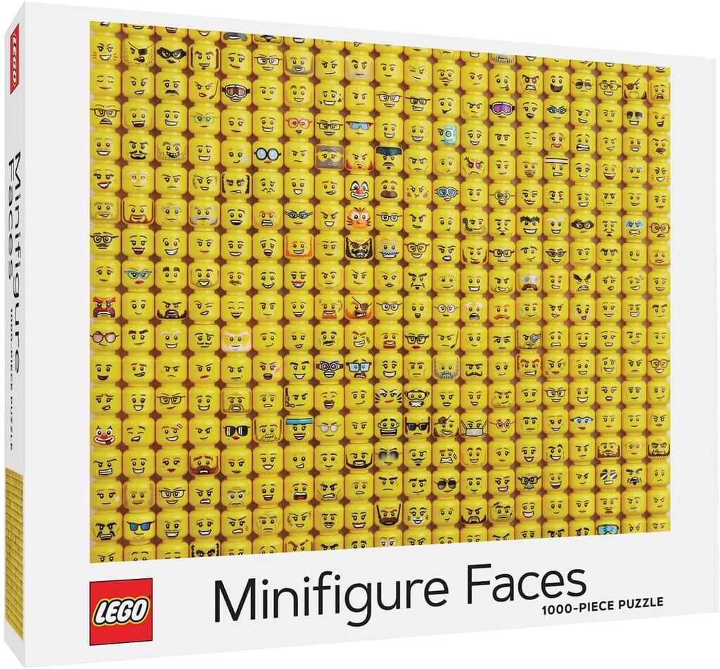 LEGO Minifigure Faces 1000 Piece Jigsaw Puzzle