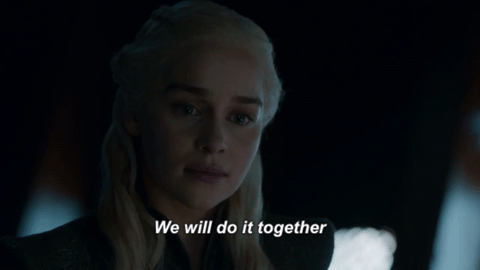 It doesn't get any sexier than proposing to kill the Night King together.
