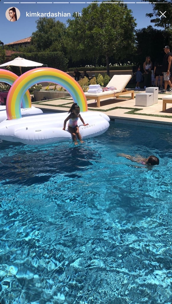 North West and Penelope Disick's Birthday Party Photos