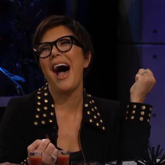 Kris Jenner Playing Spill Your Guts With James Corden