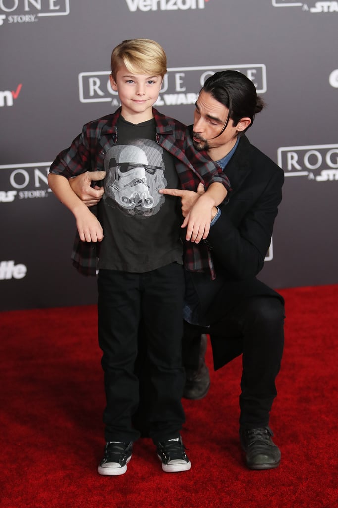 Kevin Richardson and AJ McLean at Rogue One LA Premiere 2016