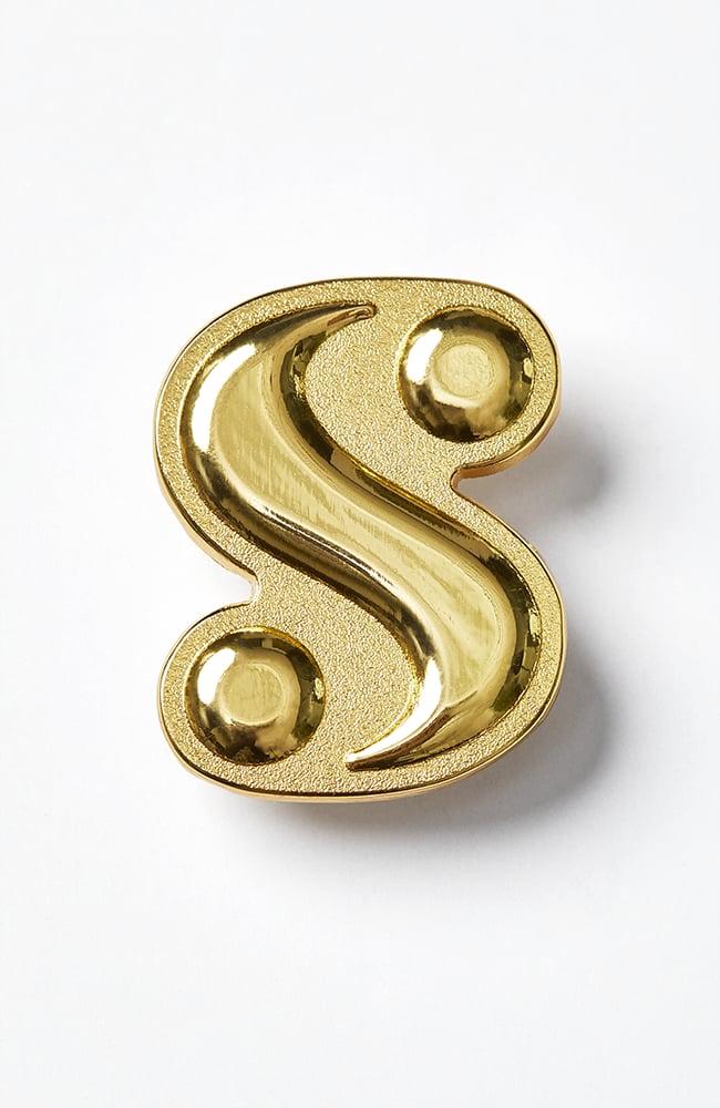 What Is Your "S"? Logo Pin