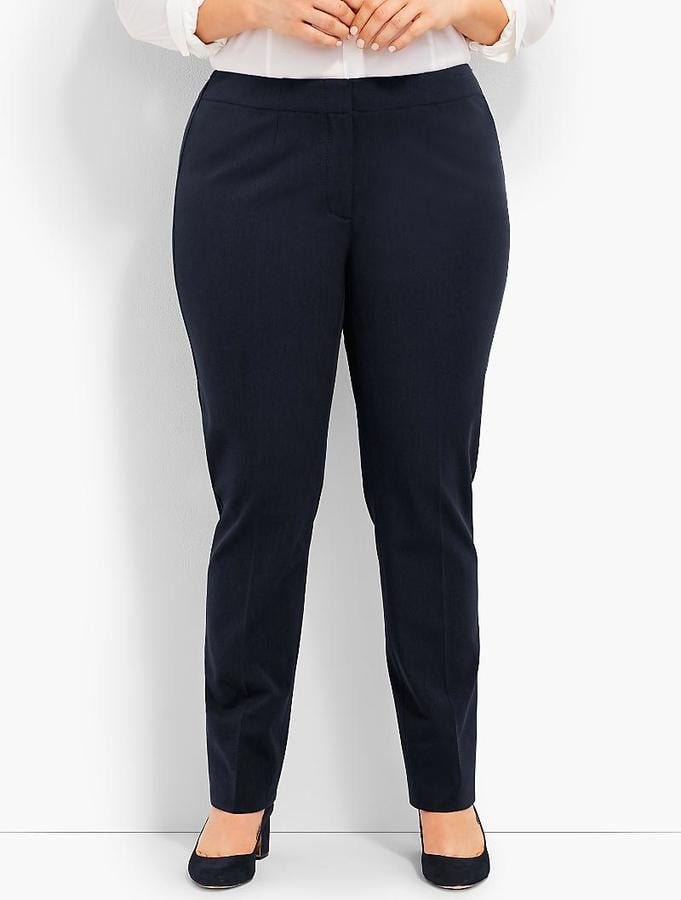 Talbots Plus Tailored Straight-Leg