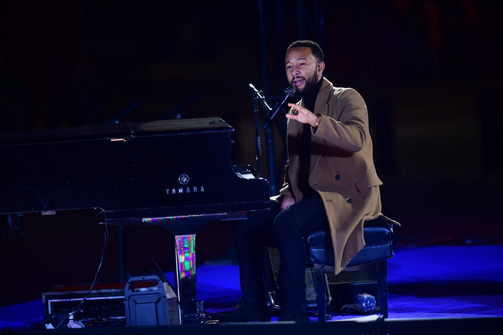 John Legend at the Biden-Harris Election Night Rally 2020