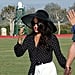 Meghan Markle Channels Princess Diana in Polka Dots at Prince Harry's Polo Match