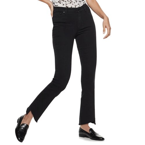 Nine West Petite Delancy High-Rise Kick Flare Jeans | Ciara Is the Face ...