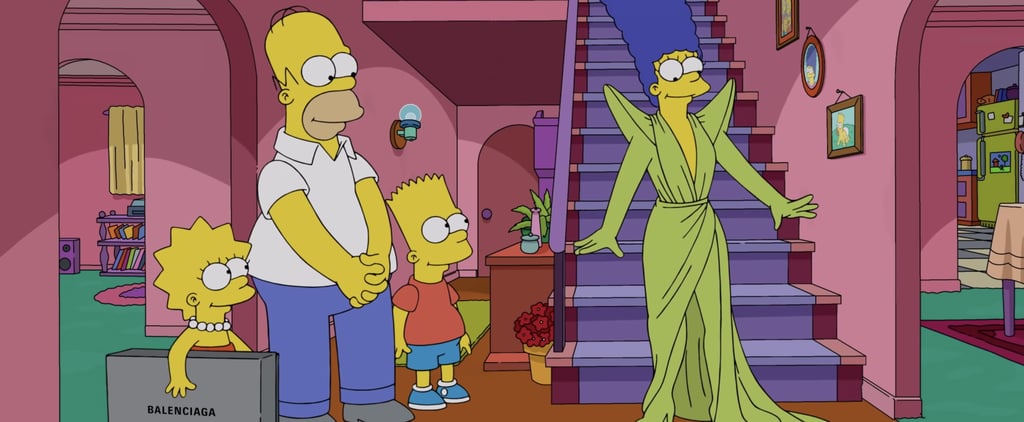 Balenciaga Debuts Its Own Simpsons Episode on the PFW Runway