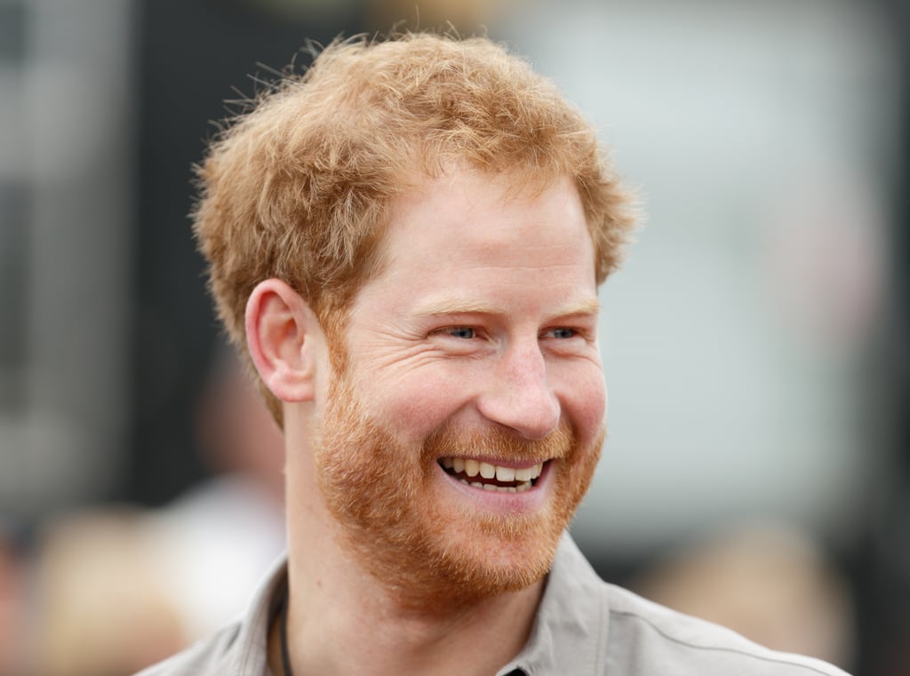Prince harry visits kids in england july 2016 popsugar celebrity